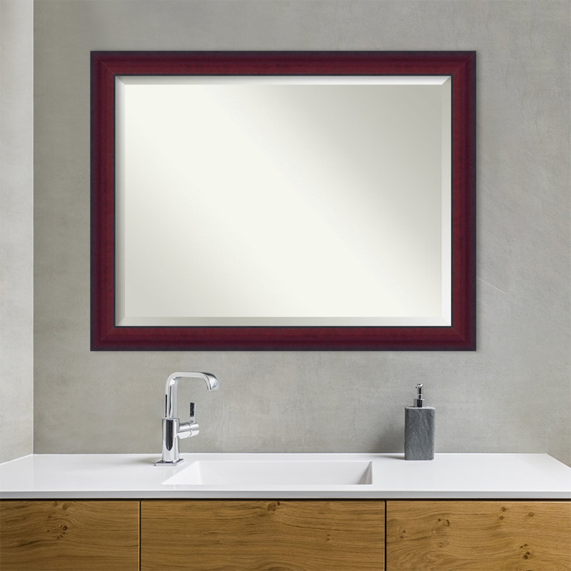 Miroir mural Jermall, H 29,25 po x l 41,25 po, Rectangulaire