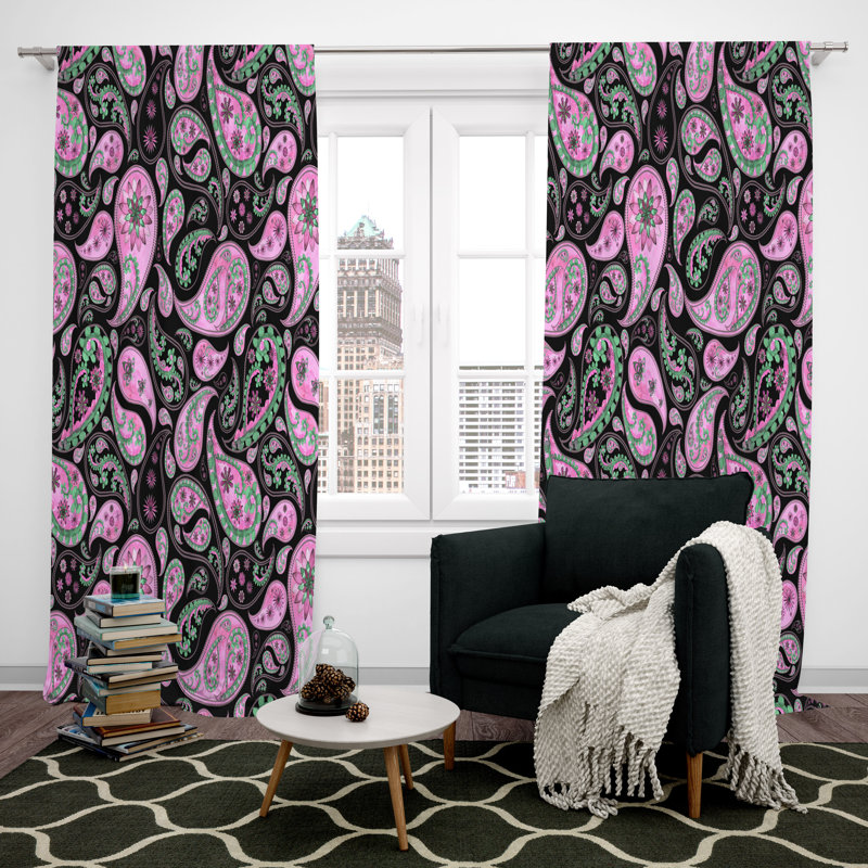 Paire de rideaux obscurcissant en polyester Humbermede, L 40 po x L 52 po