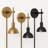 1 - Light Dimmable Plug-in Armed Sconce-676573365