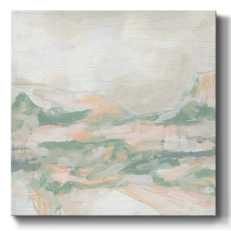 Coral Canyon II - toile tendue avec châssis, H 24 po x l 24 po x P 1,5 po