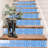 5 Pcs Peel and Stick Backsplash, Adhesive Wall Tiles-Blue Brick