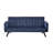 Koga 72'' Velvet Convertible Sofa-1600297004