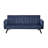 Koga 72 " Velvet Convertible Sofa-1600297004