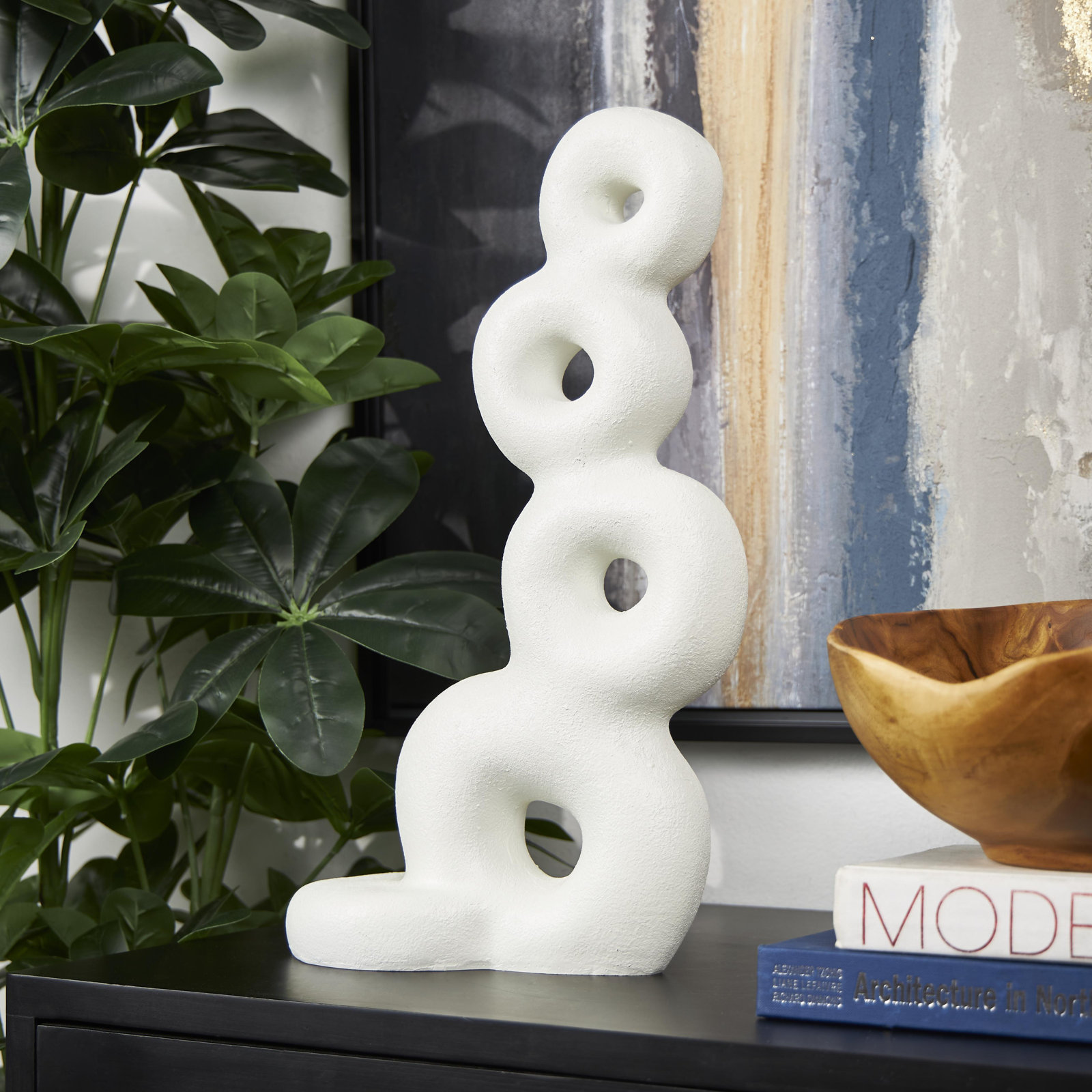 Laley Sculpture, 18.15" H x 10.6" W x 5.45" D