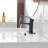 Single-Hole Single-handle Bathroom Faucet with Drain Assembly-87196524