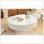 Table basse ronde minimaliste polyvalente pour divers espaces de vie