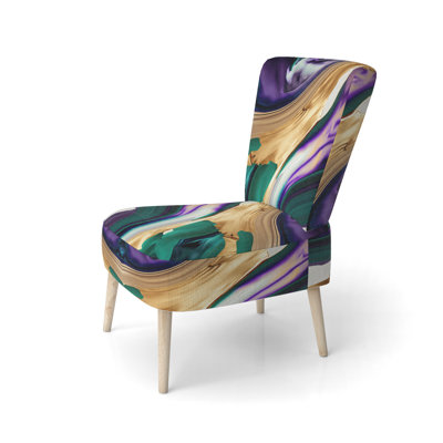 Kylila Velvet Side Chair