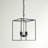 4 - Light Black Lantern Pendant