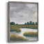 Salt Marshes II, reproduction encadrée - bois massif-1417504301