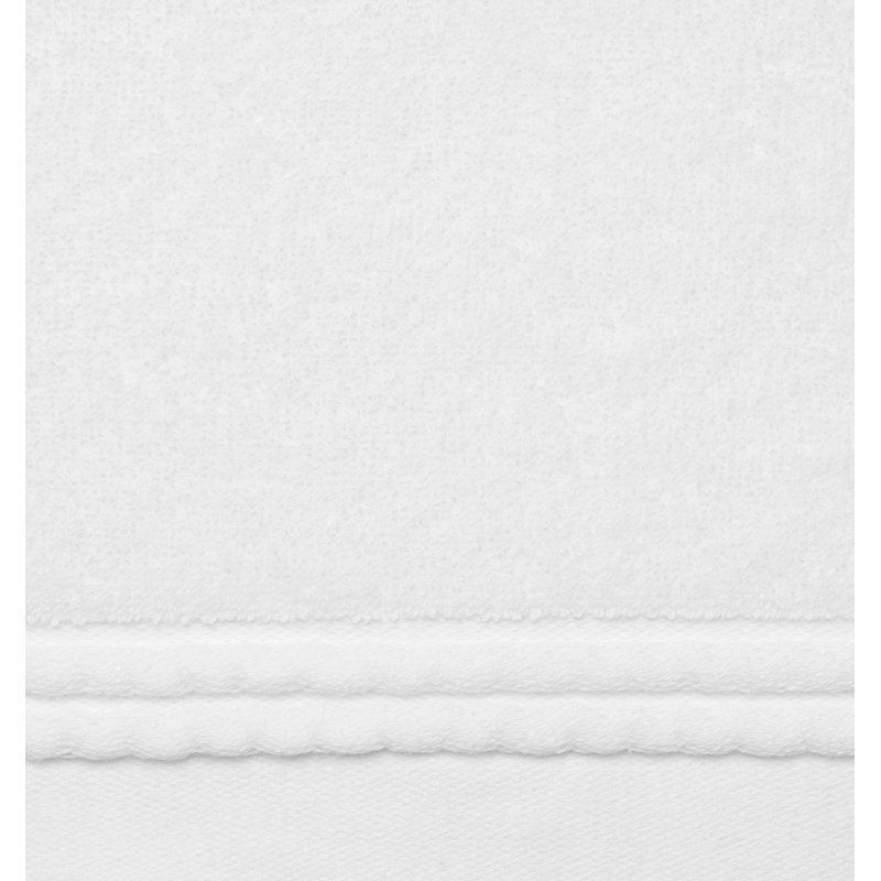 Aura Bath Towel, White