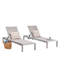 Ensemble de chaises longues Caggiano