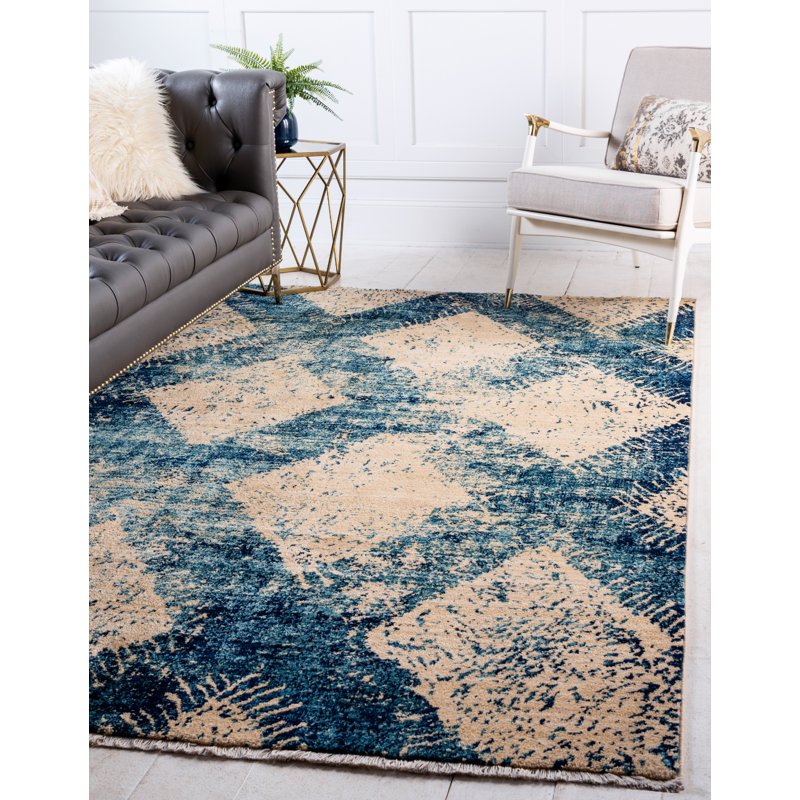 Stringfield Geometric Indoor Rug, Rectangle 4' x 6'