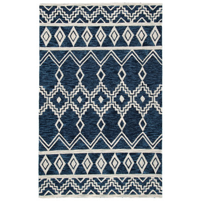 Abbigaile Hand Tufted Wool Southwestern Rug