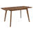 Natural Walnut Rectangular Dining Table