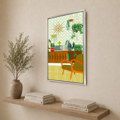 «Plant Living Room» par Jen Bucheli - Impression sur toile