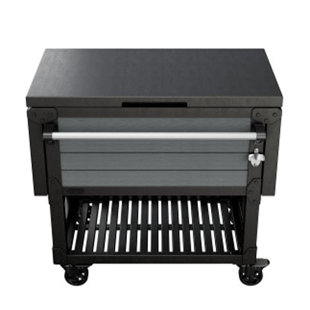 keter rustic cooler cart costco