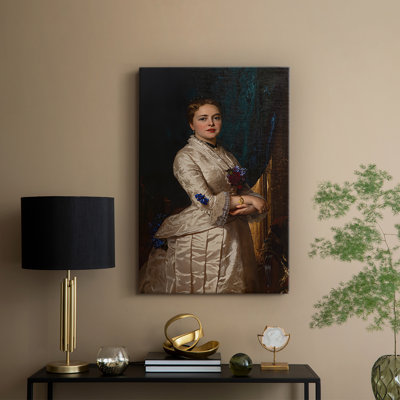 Portrait of a Woman -Gallery Wrapped Canvas by Eastman Johnson