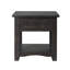 Table de bout en bois massif avec rangement Tadyn-964689999