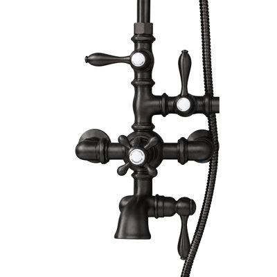 Système de douche et baignoire thermostatique Exposed de Strom Living