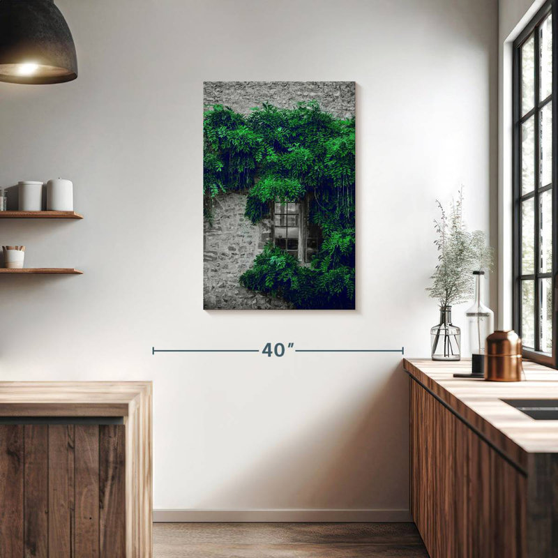 Lilie Botanical Window, 36" H x 24" W