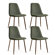 Benvinda Polyester Upholstered Back Side Chair