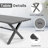 6 - Person Rectangular Outdoor Dining Set With Cushions-107665291