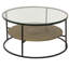 Hensley Frame Coffee Table with Shelf