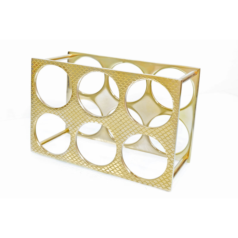 Perimeter Tabletop Wine Bottle Rack in