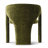 5-Piece Mid-Century Round Dining Set With Oak Finish Pedestal Table For 4-1860132062