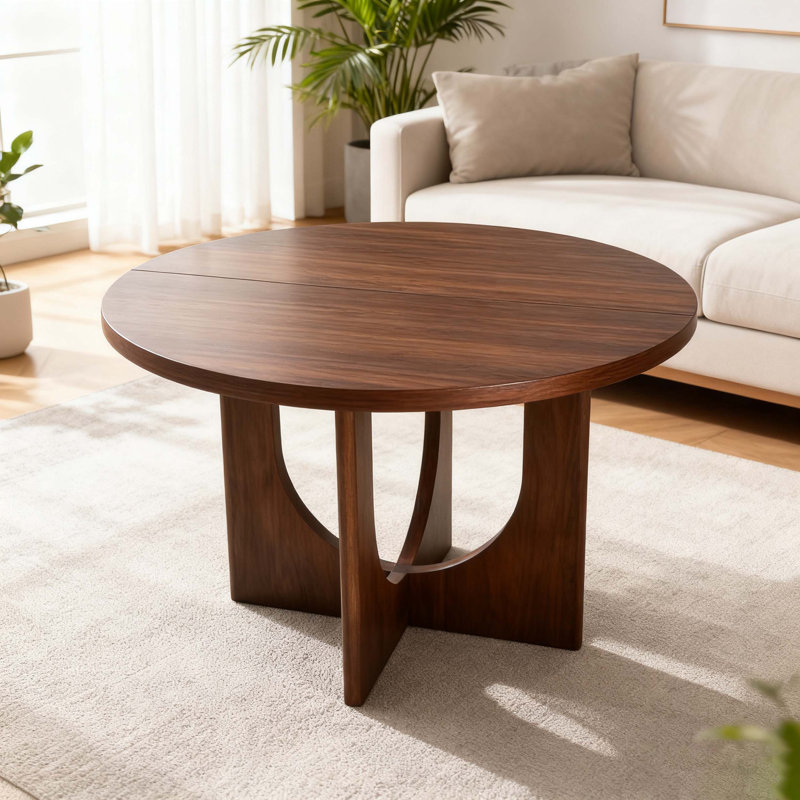 Table de salle à manger 48 ", Noyer