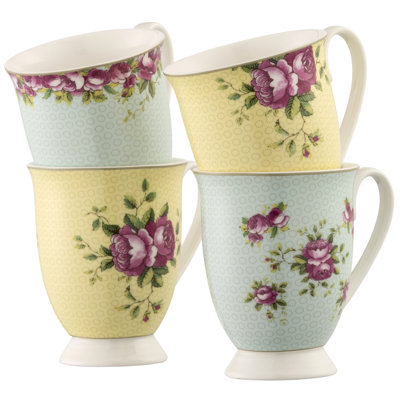 Archive Rose Bone China Coffee Mug