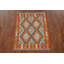 Tapis géométrique en laine Kilim