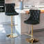 Pascola Swivel Adjustable Height Bar Stools Kitchen Barstools-2101388107