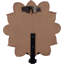 Ensemble de deux appliques de style campagnard