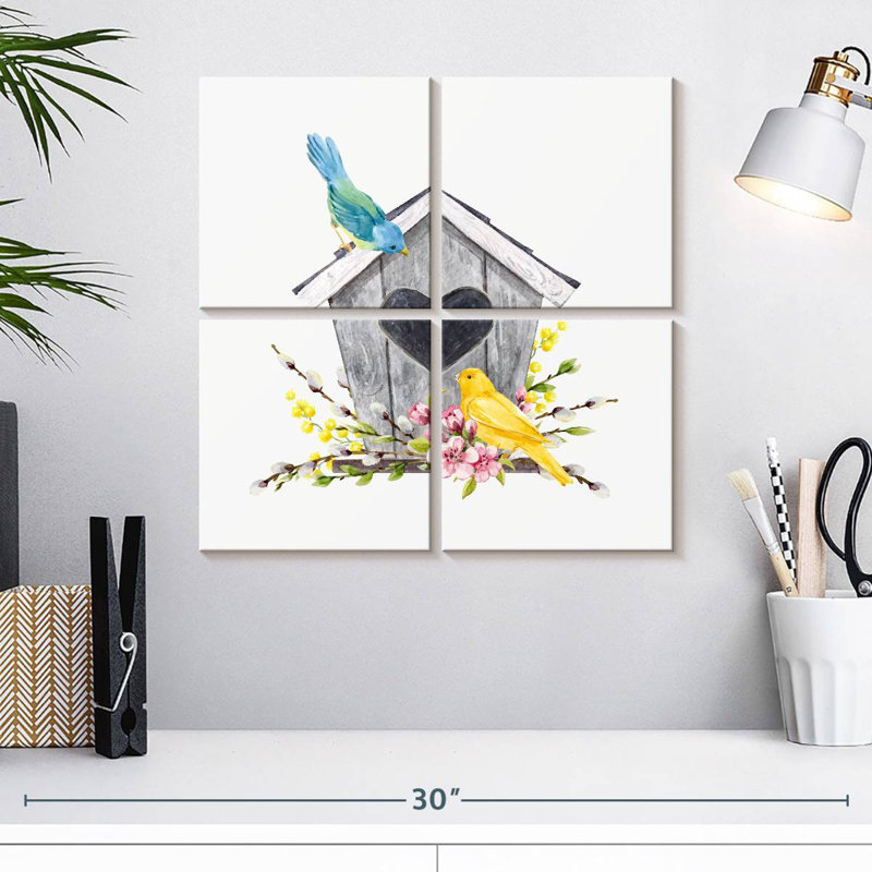 Maison d'oiseaux Brampt, H 18 po x l 18 po