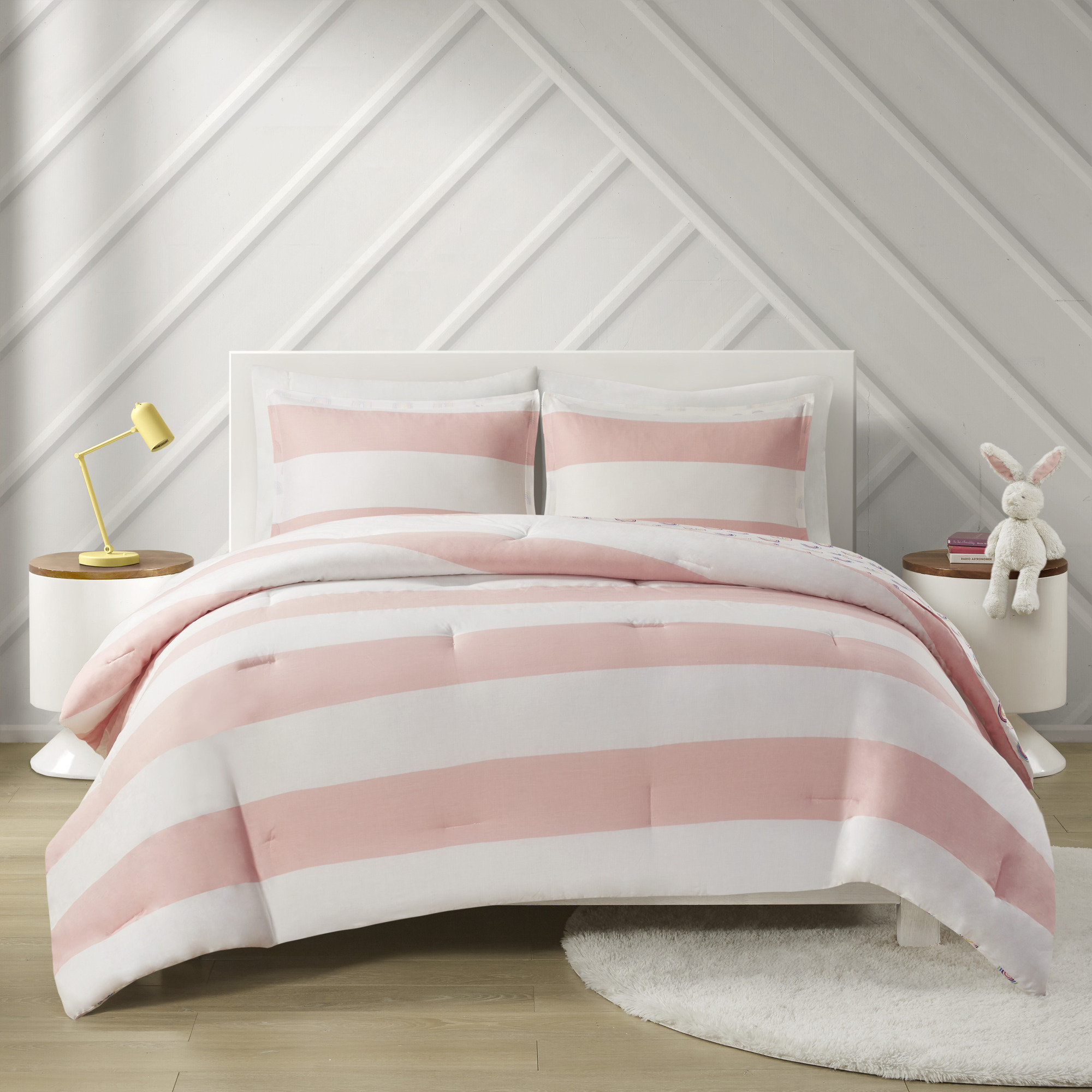 Urban Habitat Kids Cotton Cabana Stripe Reversible Comforter Set ...