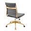 Chaise de bureau en velours Jive-1309142829