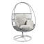 Chaise longue pivotante en osier Reno