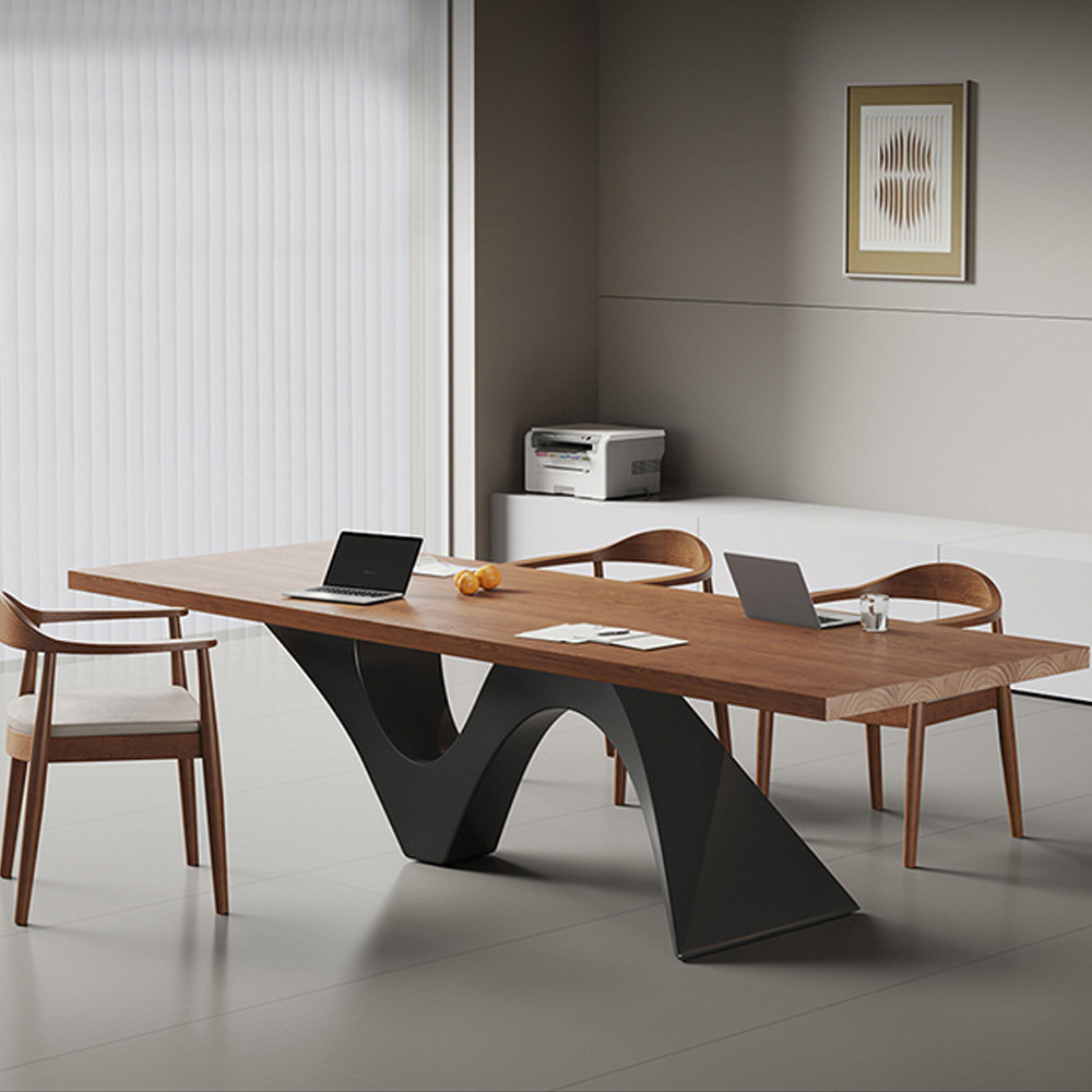 Negociation Table Ivy Bronx Solid Wood Negotiation Training Conference Table - Wayfair Canada