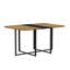 Ensemble de table de salle à manger rectangulaire 7 pièces, ensemble de table d'intérieur moderne pour salle à manger