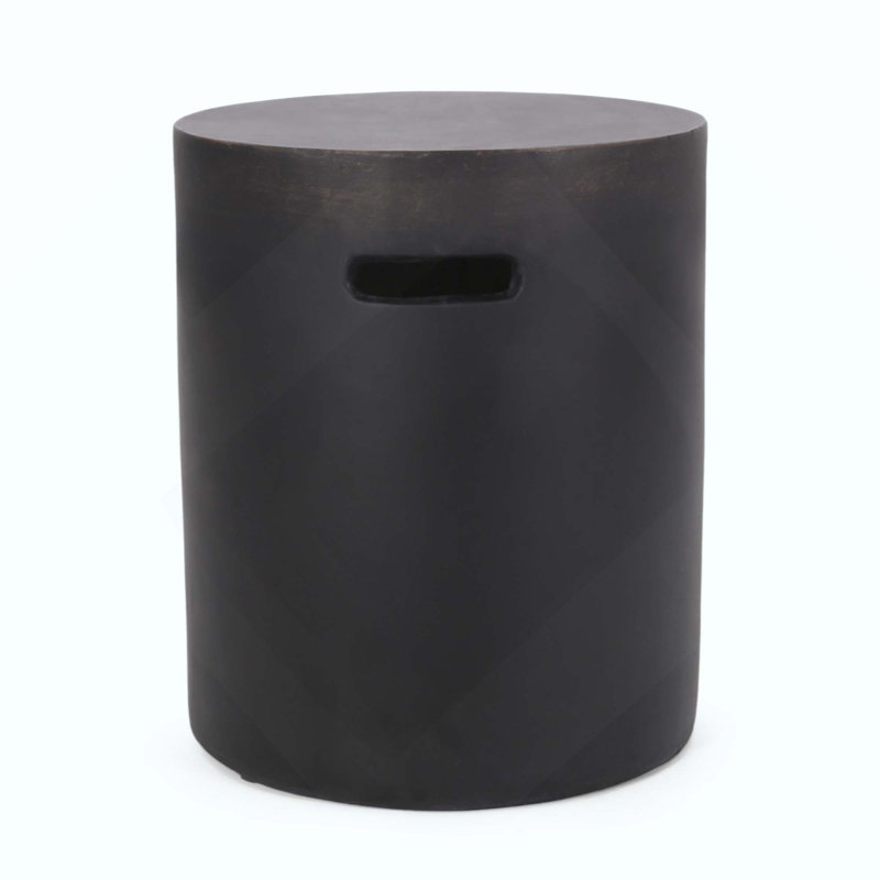 Outdoor Lightweight Concrete Side Table