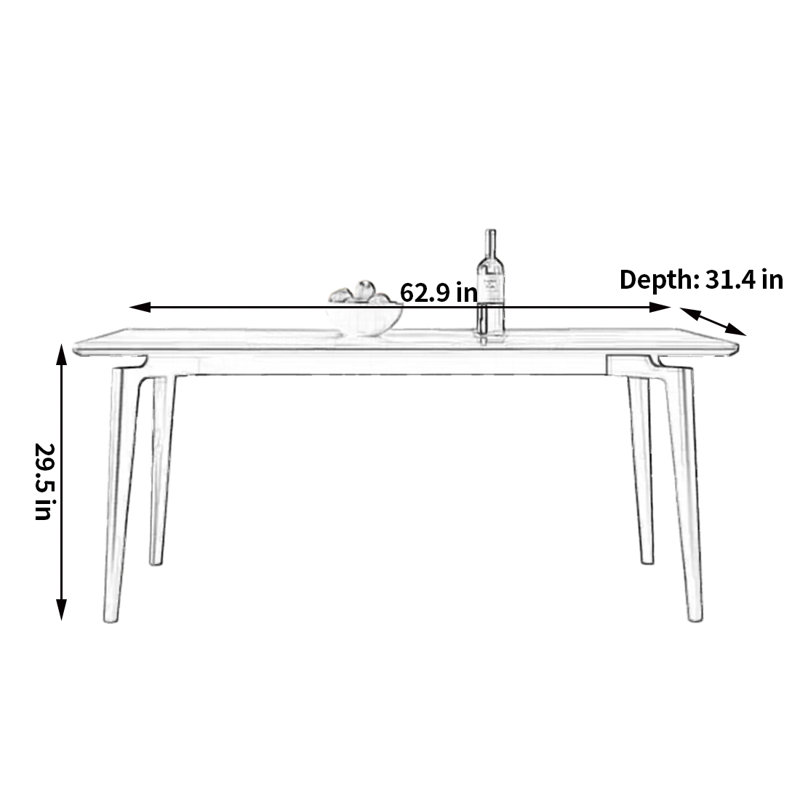 Keystle, 29.5"H x 62.9"L x 31.4"W
