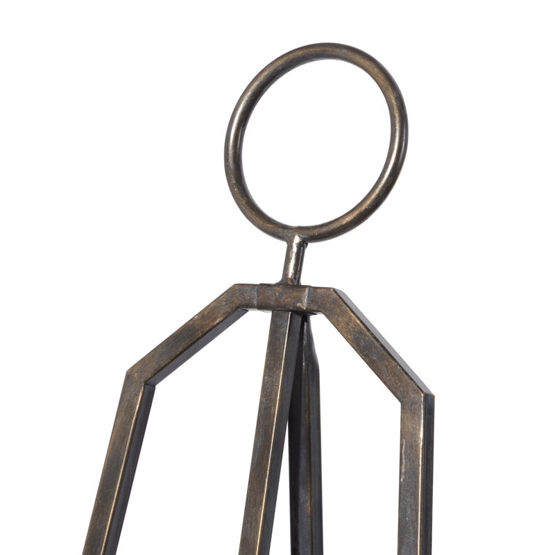 Golnar Black Metal Large Free Standing Adjustable Display Stand Easel, 66.25" H x 21" W x 19.13" D