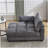sofa bed, extra-large lounger, comfortable cloud sofa-928982431