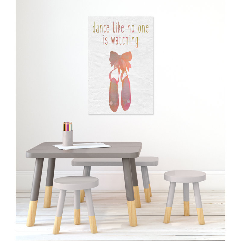 Danse, impression sur papier, H 36 po x l 24 po x P 1,5 po, Canevas