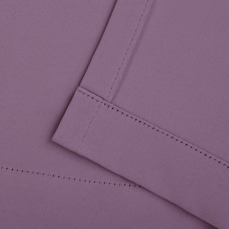 Paire de rideaux obscurcissant avec œillets Millendon, Glycine, L 26 po x L 63 po
