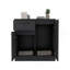 Commode Carlin, chambre à coucher, noir-668681003