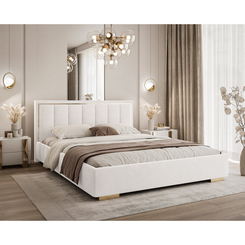 Bed, Kingsize (5'), White