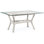 Trellis Glass Top Dining Table
