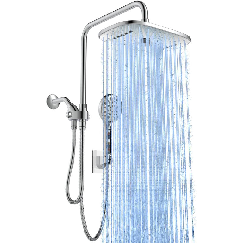 Pomme de douche à pluie double 1,75 GPM GPM